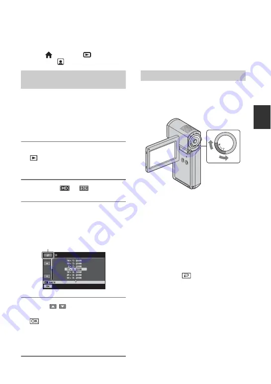 Sony Handycam 3-288-519-13(1) Getting Started Manual Download Page 35