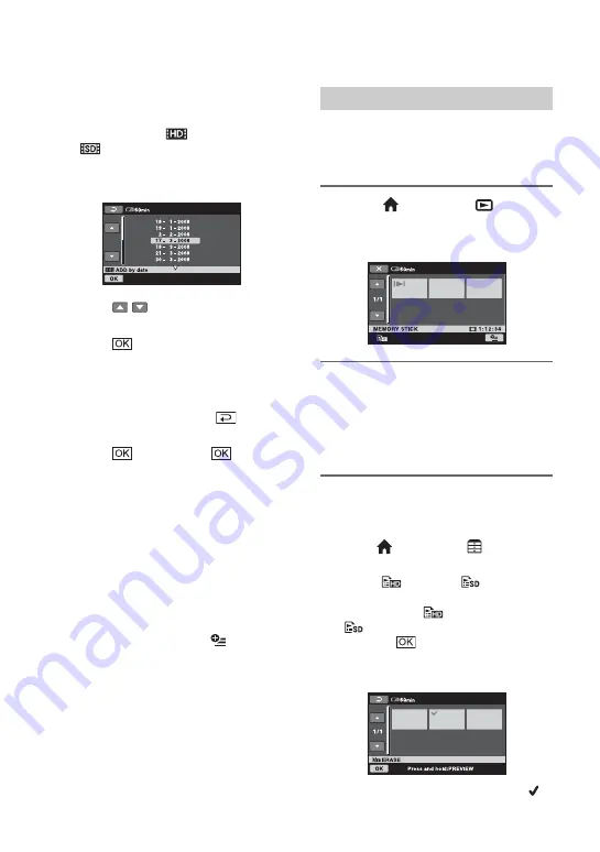 Sony Handycam 3-288-519-13(1) Getting Started Manual Download Page 50