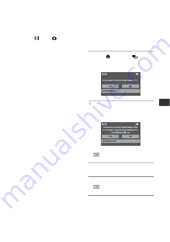 Sony Handycam 3-288-519-13(1) Getting Started Manual Download Page 59