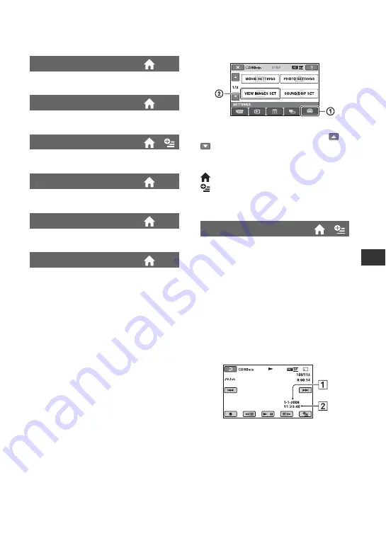 Sony Handycam 3-288-519-13(1) Скачать руководство пользователя страница 67