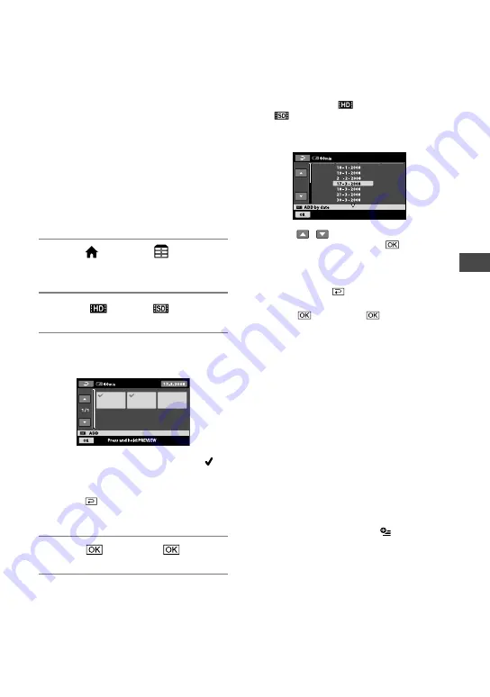 Sony Handycam 3-876-055-11(1) Operating Manual Download Page 49