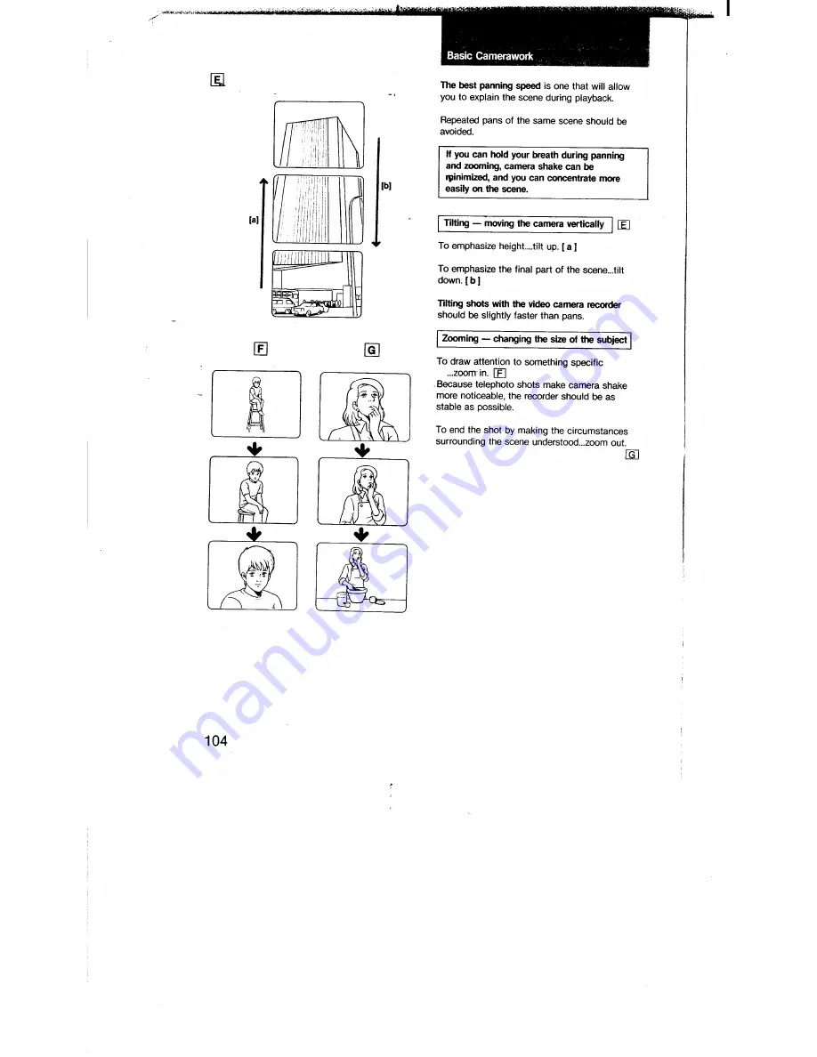 Sony Handycam CCD-F40 Operating Instructions Manual Download Page 103