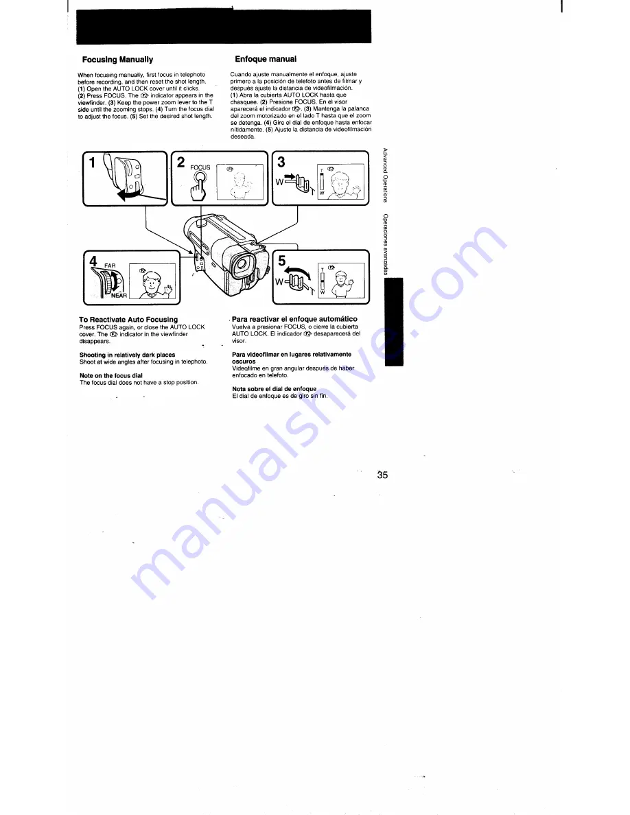 Sony Handycam CCD-TR3 Operation Manual Download Page 35