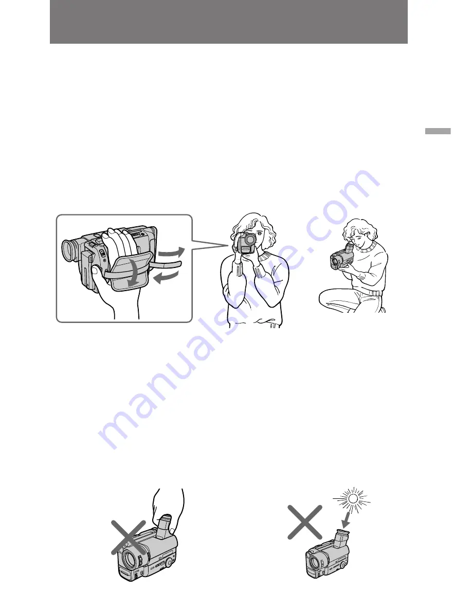 Sony Handycam CCD-TR311 Скачать руководство пользователя страница 17