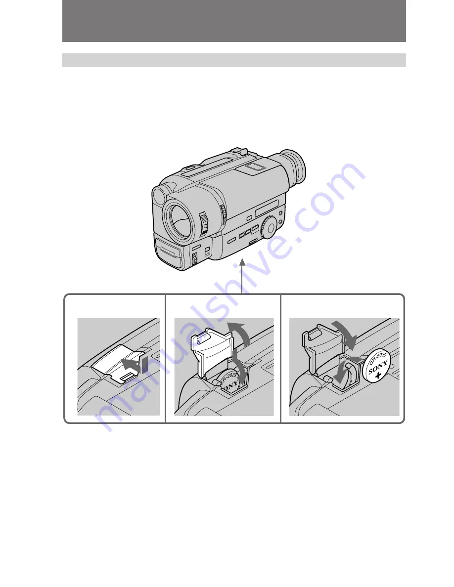 Sony Handycam CCD-TR311 Operating Instructions Manual Download Page 54