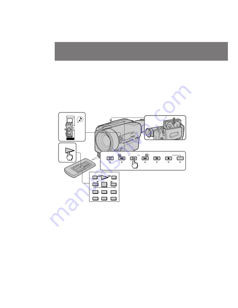 Sony Handycam CCD-TR3300 Operating Instructions Manual Download Page 26