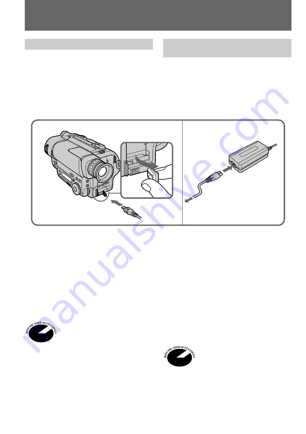 Sony Handycam CCD-TR415E Скачать руководство пользователя страница 30