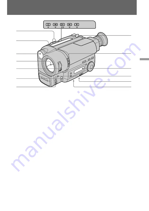 Sony Handycam CCD-TR415E Operating Instructions Manual Download Page 91