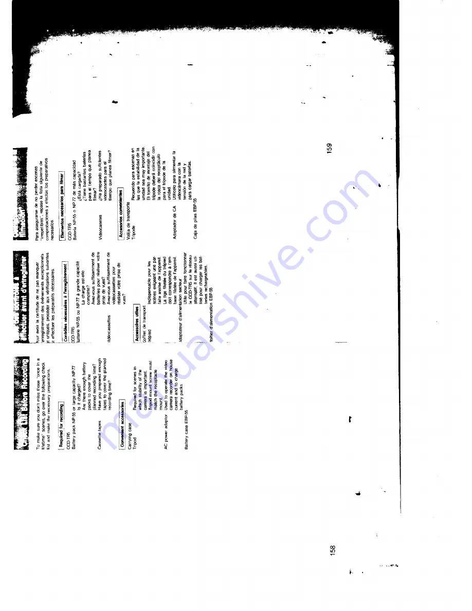 Sony Handycam CCD-TR5 Operating Instructions Manual Download Page 38