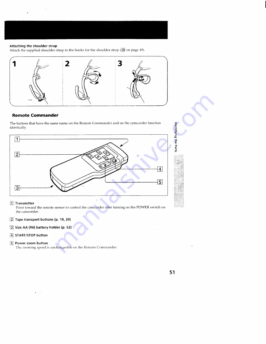 Sony Handycam CCD-TR514 Скачать руководство пользователя страница 51