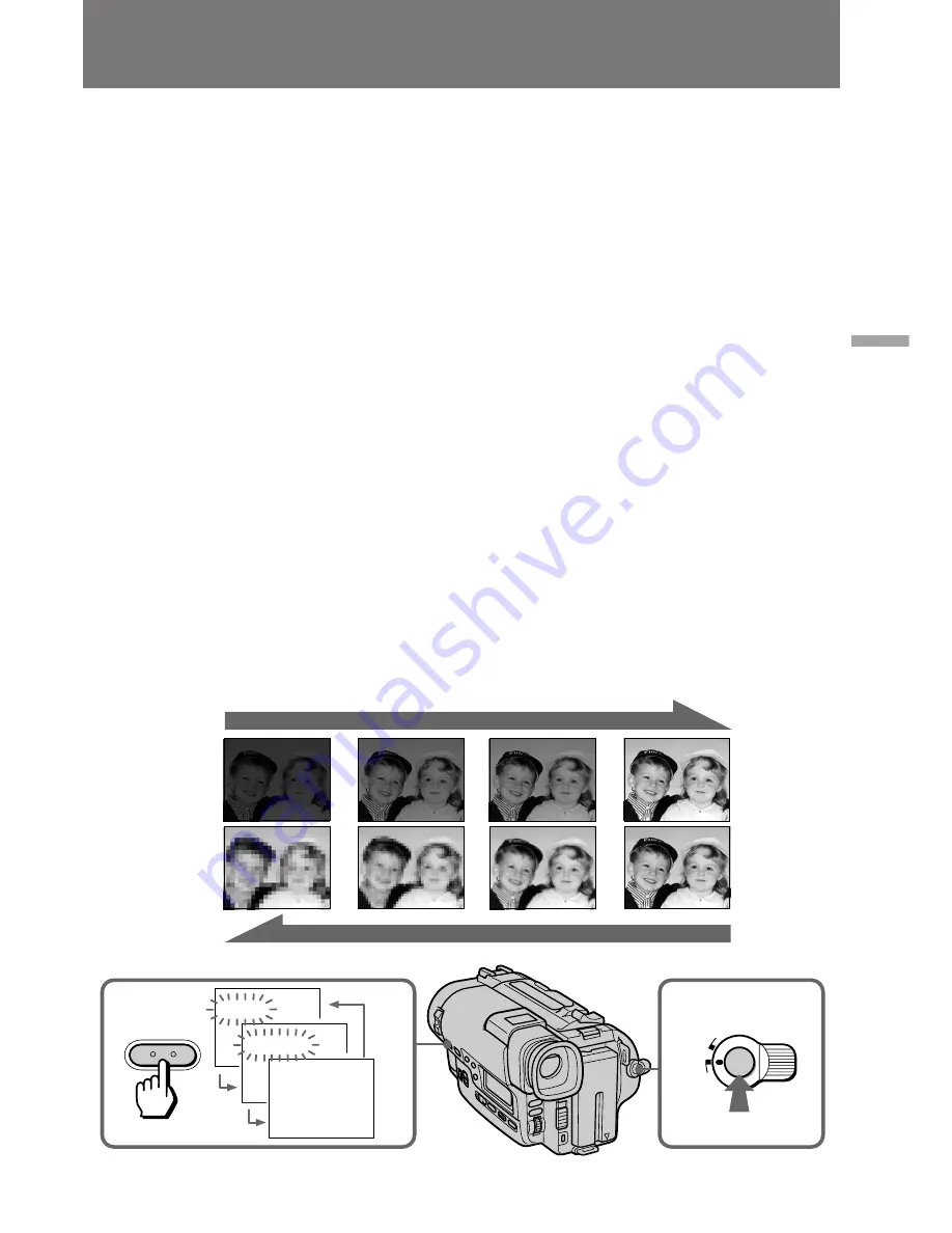 Sony Handycam CCD-TR920E Operating Instructions Manual Download Page 33