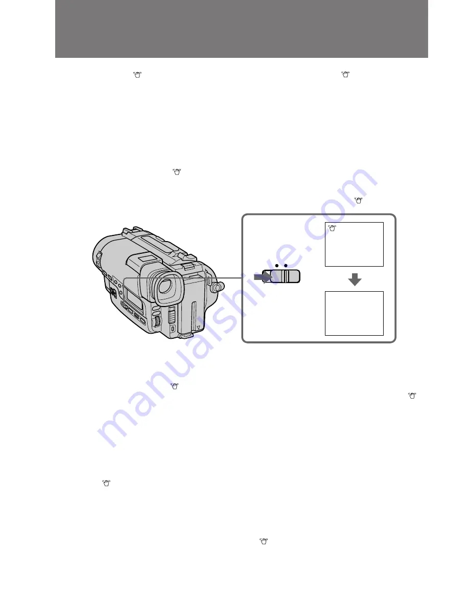 Sony Handycam CCD-TR920E Скачать руководство пользователя страница 54