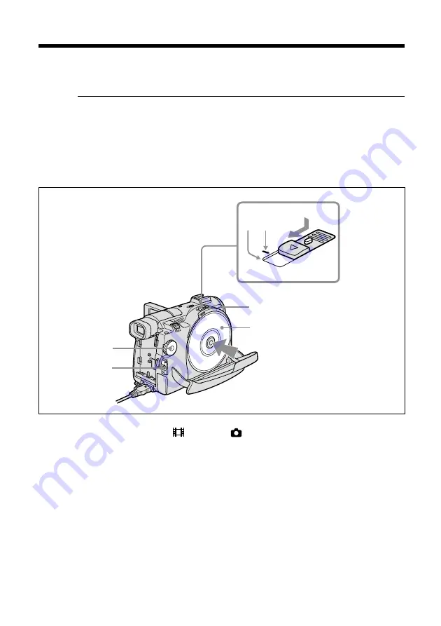 Sony Handycam DCR-DVD100E Operating Instructions Manual Download Page 26