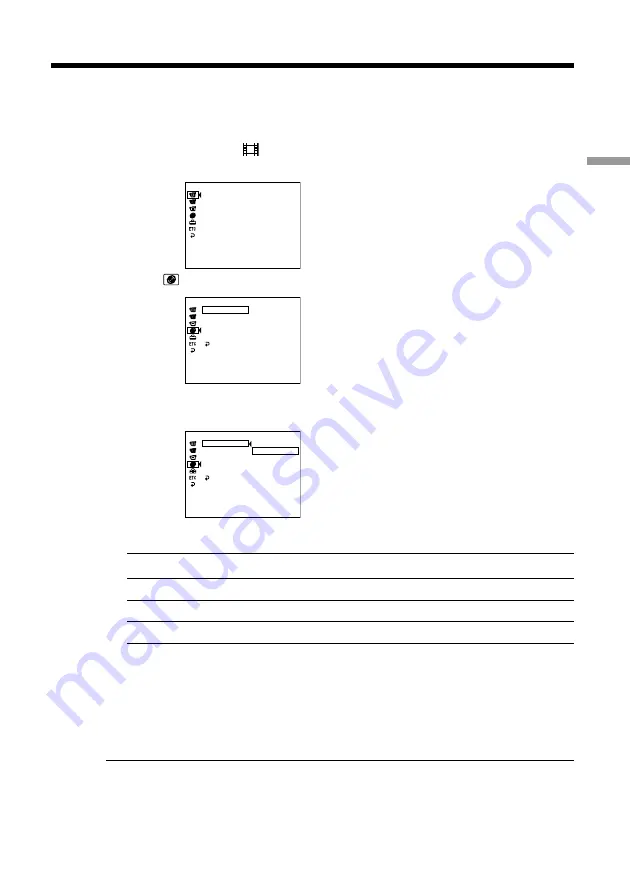 Sony Handycam DCR-DVD100E Operating Instructions Manual Download Page 33