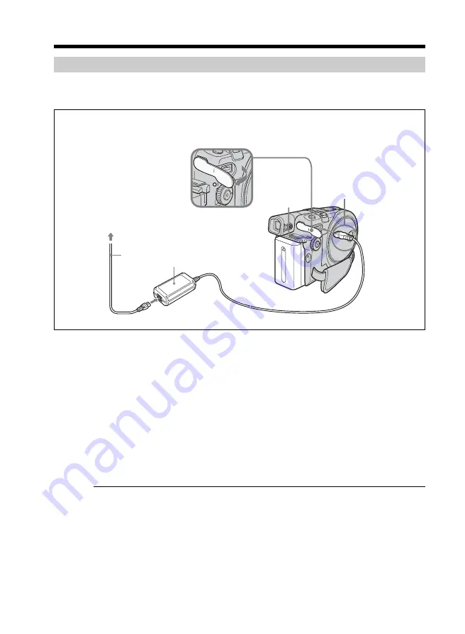 Sony Handycam DCR-DVD101E Operating Instructions Manual Download Page 16