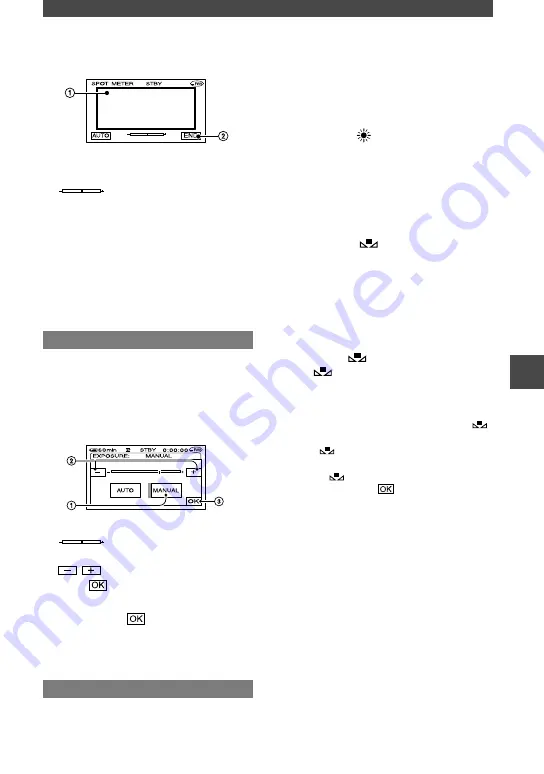 Sony Handycam DCR-DVD202E Operating Manual Download Page 57