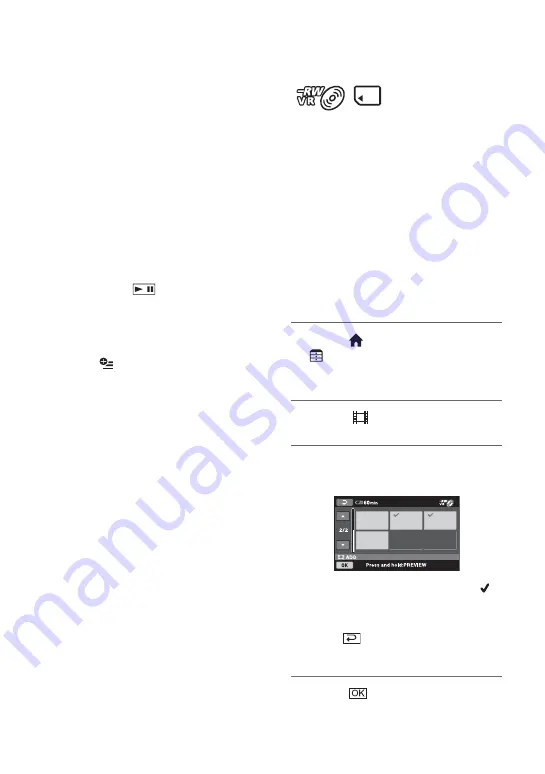 Sony Handycam DCR-DVD510E Operating Manual Download Page 52