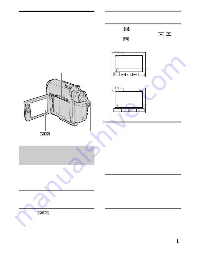 Sony Handycam DCR-HC30E Скачать руководство пользователя страница 56