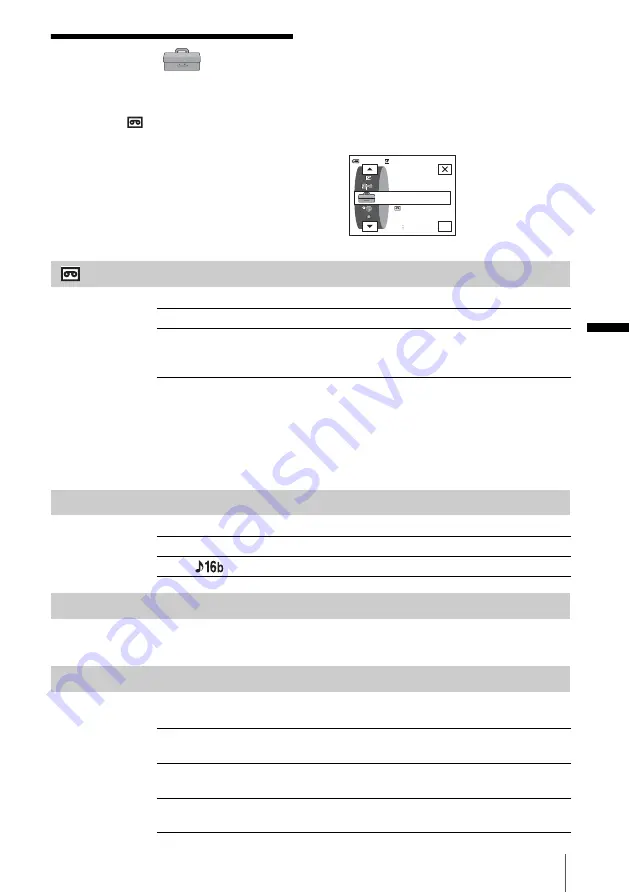 Sony Handycam DCR-HC30E Operation Manual Download Page 83