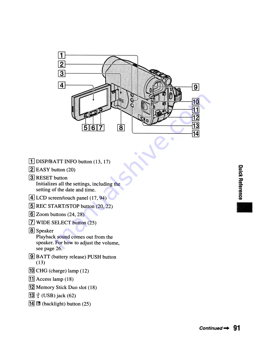 Sony Handycam DCR-HC62 Скачать руководство пользователя страница 91