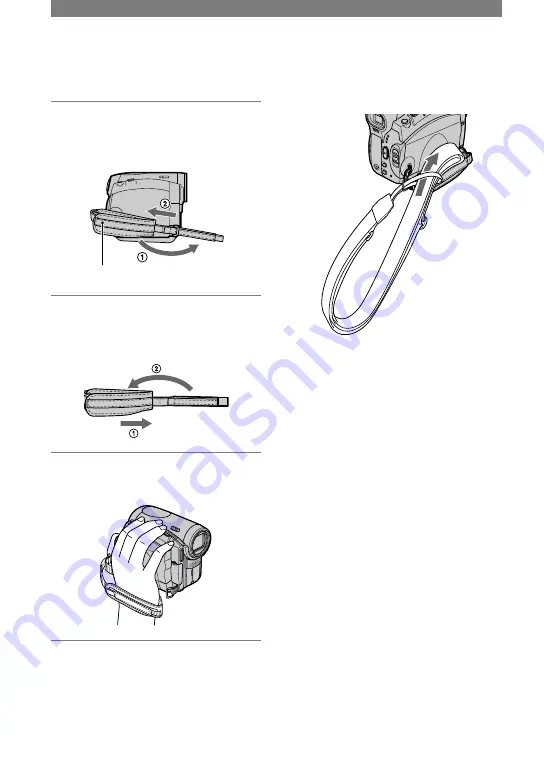 Sony Handycam DCR-HC90E Operating Manual Download Page 112