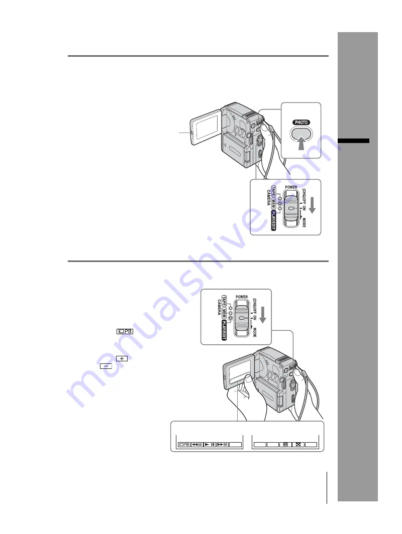 Sony Handycam DCR-IP1 (Spanish) Guia De Operaciones Download Page 11