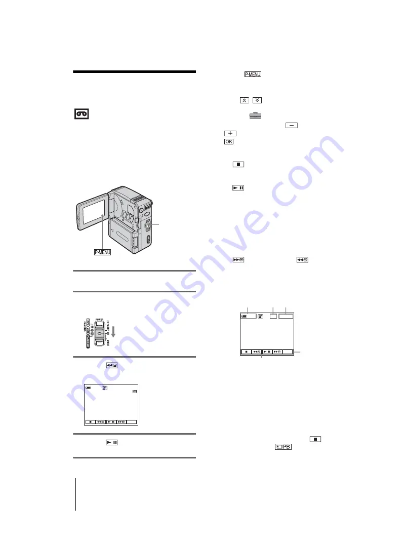 Sony Handycam DCR-IP1 Скачать руководство пользователя страница 38