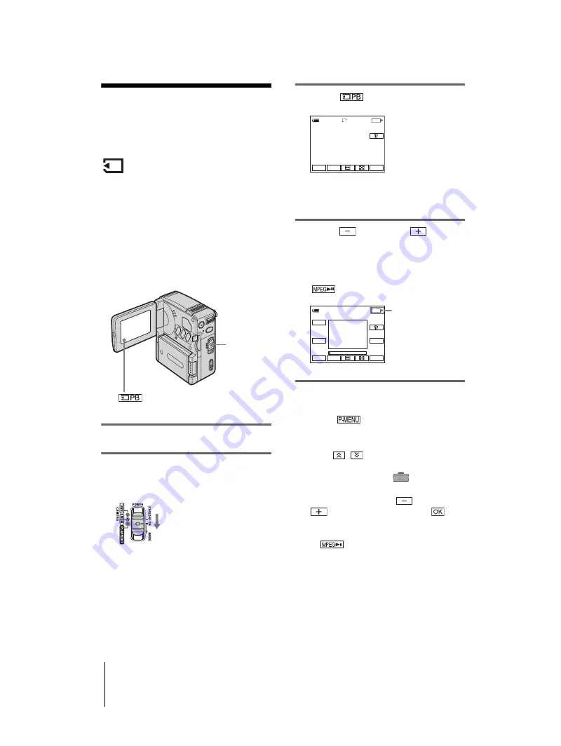 Sony Handycam DCR-IP1 Скачать руководство пользователя страница 40