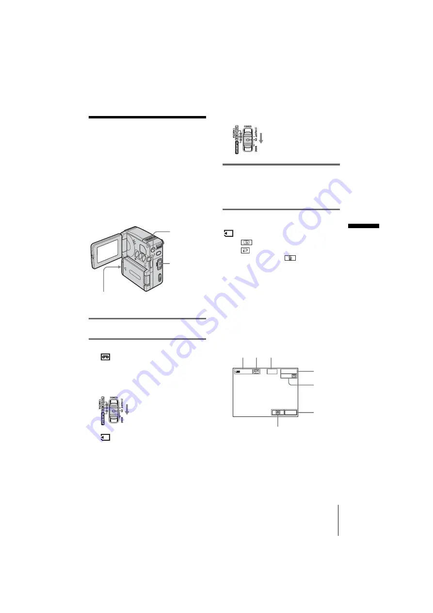 Sony Handycam DCR-IP1E Operation Manual Download Page 21