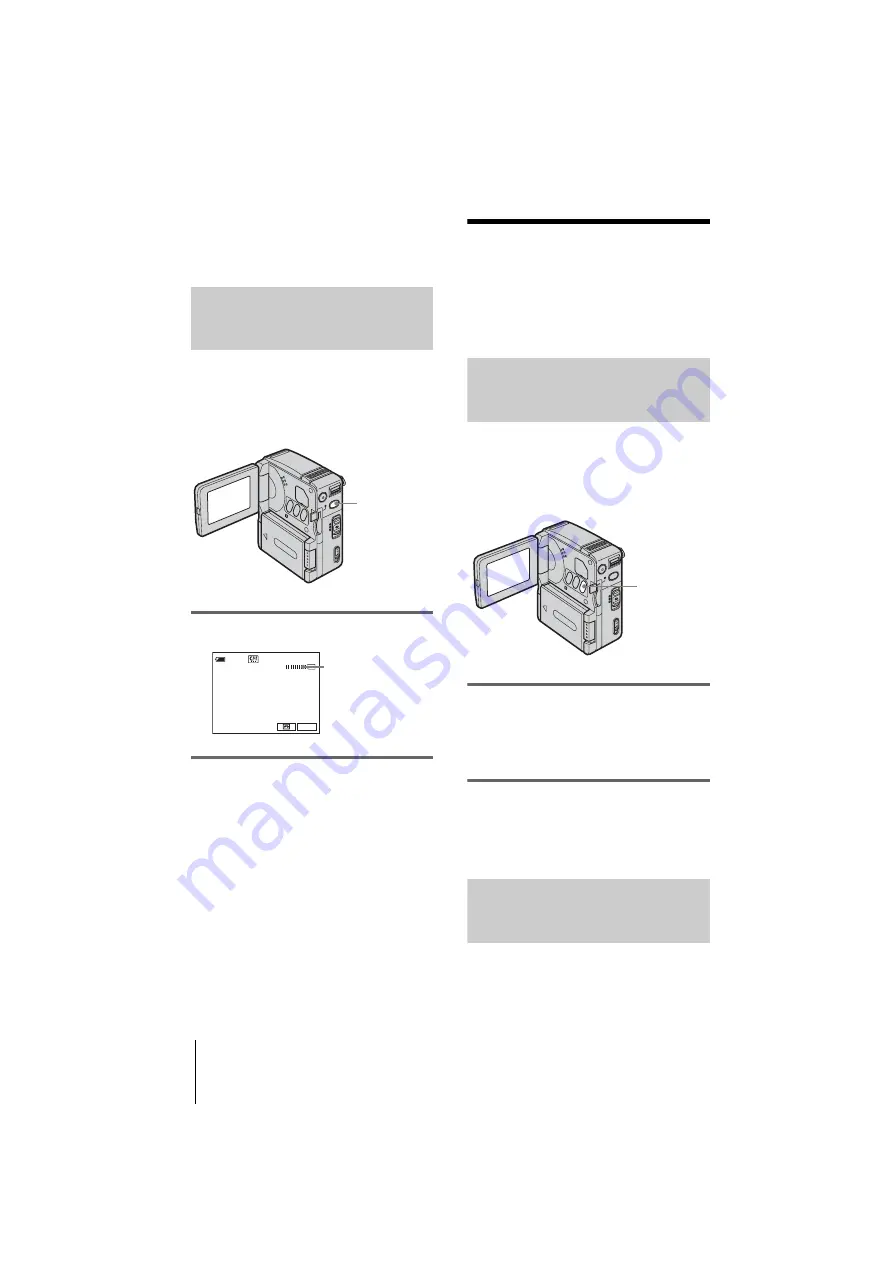 Sony Handycam DCR-IP1E Operation Manual Download Page 28