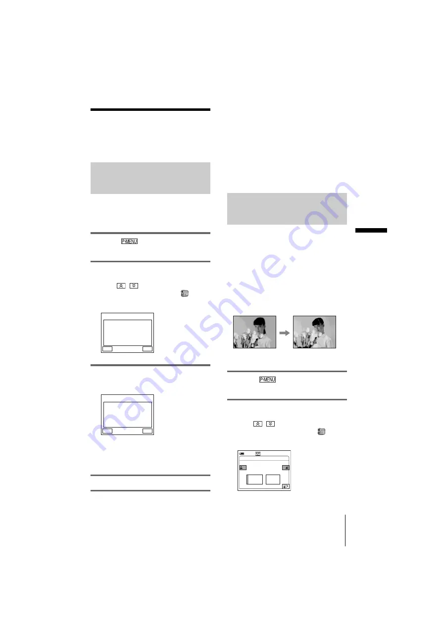 Sony Handycam DCR-IP1E Operation Manual Download Page 31