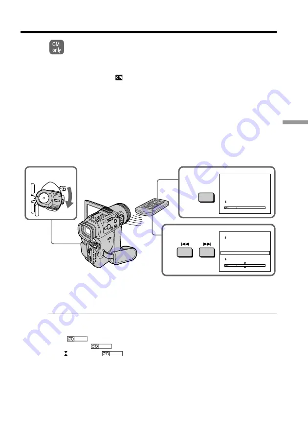 Sony Handycam DCR-PC100 Скачать руководство пользователя страница 49