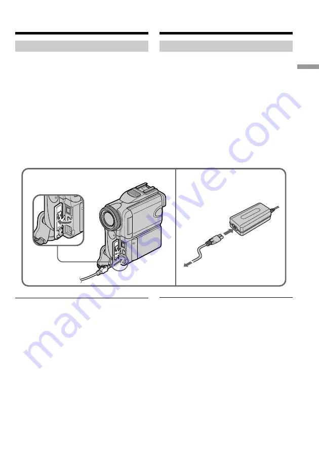 Sony Handycam DCR-PC101E Operating Instructions Manual Download Page 27