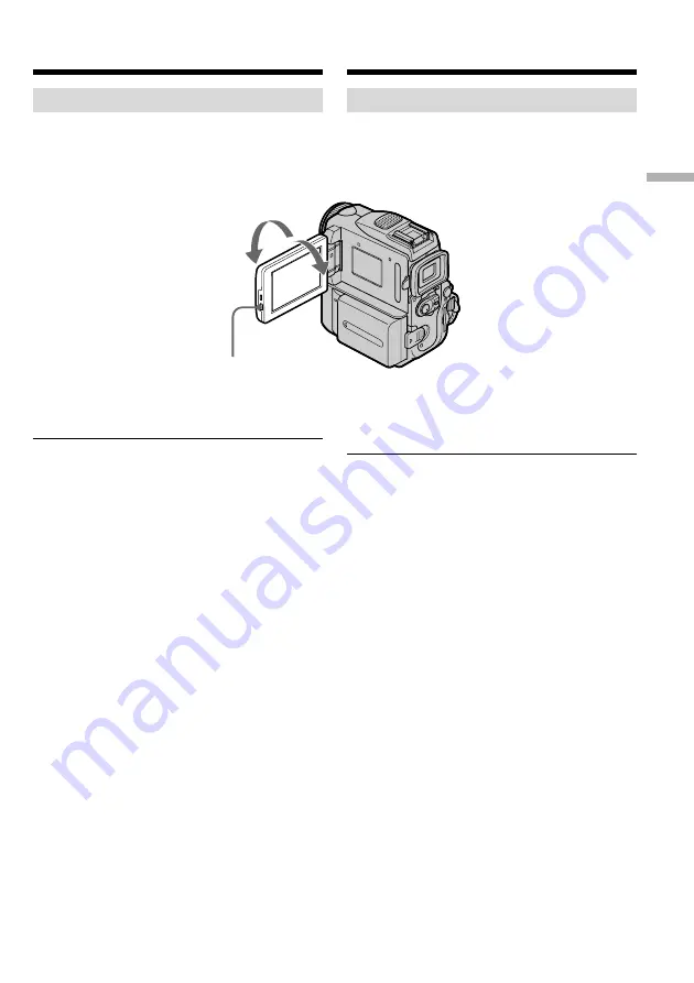 Sony Handycam DCR-PC101E Operating Instructions Manual Download Page 37