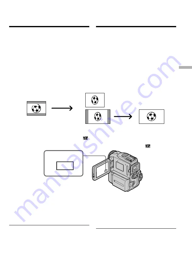 Sony Handycam DCR-PC101E Operating Instructions Manual Download Page 69