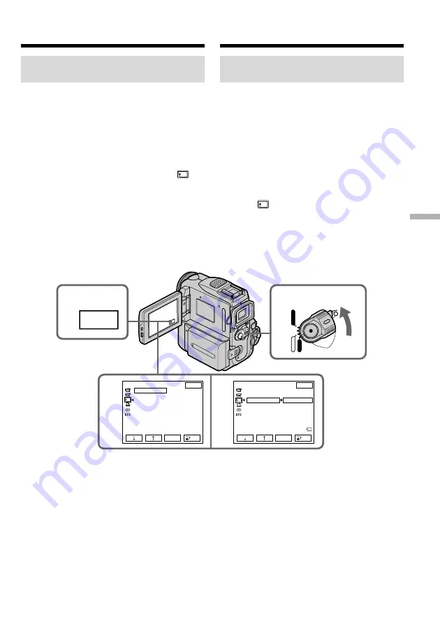 Sony Handycam DCR-PC101E Operating Instructions Manual Download Page 155