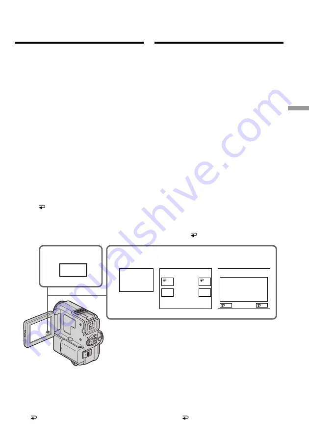 Sony Handycam DCR-PC4 Скачать руководство пользователя страница 61