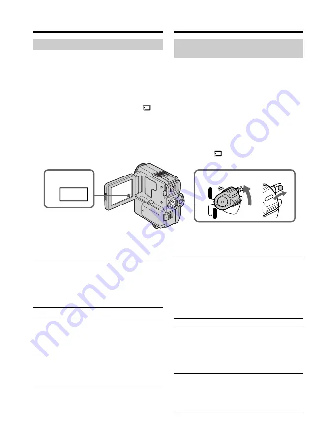 Sony Handycam DCR-PC4 Operating Instructions Manual Download Page 124