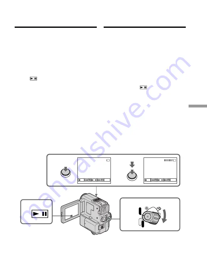 Sony Handycam DCR-PC4 Operating Instructions Manual Download Page 135