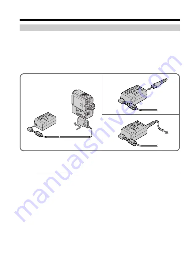 Sony Handycam DCR-PC5 Operating Instructions Manual Download Page 14