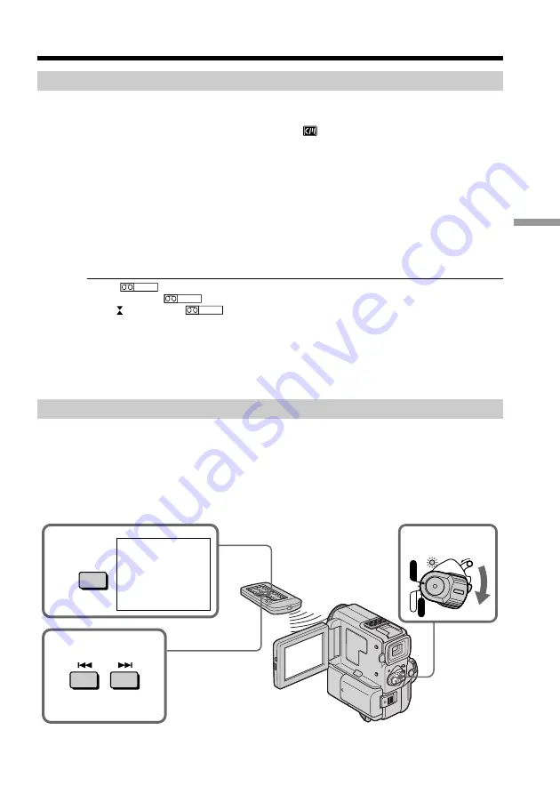 Sony Handycam DCR-PC5 Скачать руководство пользователя страница 57