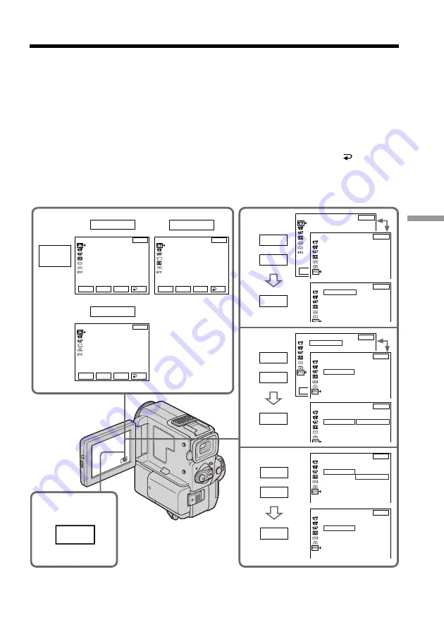 Sony Handycam DCR-PC5 Operating Instructions Manual Download Page 89