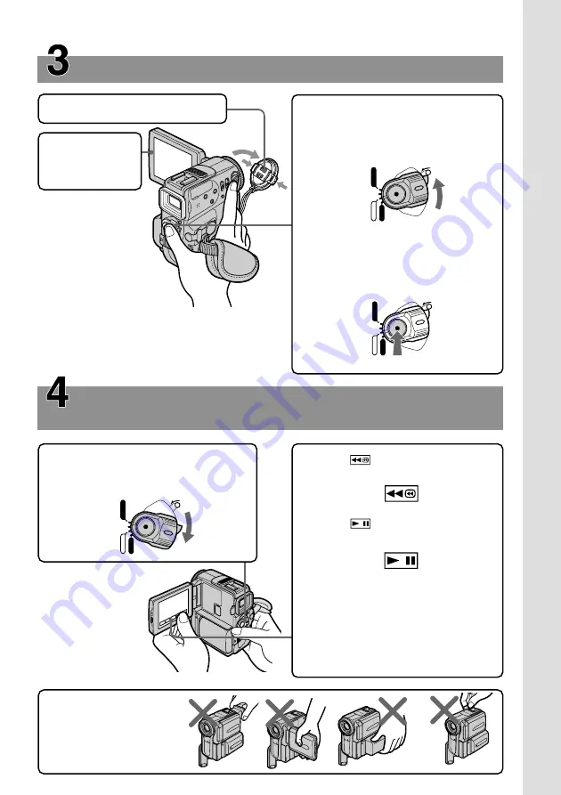 Sony Handycam DCR-PC6E Operating Instructions Manual Download Page 11