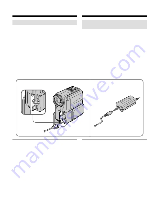 Sony Handycam DCR-PC6E Operating Instructions Manual Download Page 24