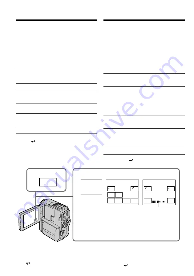 Sony Handycam DCR-PC6E Operating Instructions Manual Download Page 66