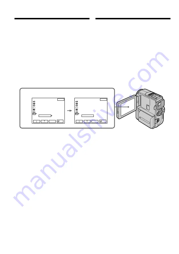 Sony Handycam DCR-PC6E Operating Instructions Manual Download Page 106