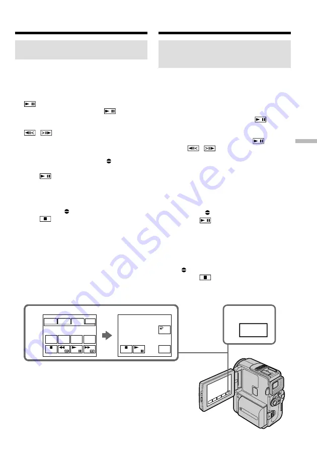 Sony Handycam DCR-PC6E Operating Instructions Manual Download Page 123