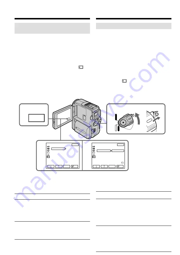 Sony Handycam DCR-PC6E Operating Instructions Manual Download Page 154