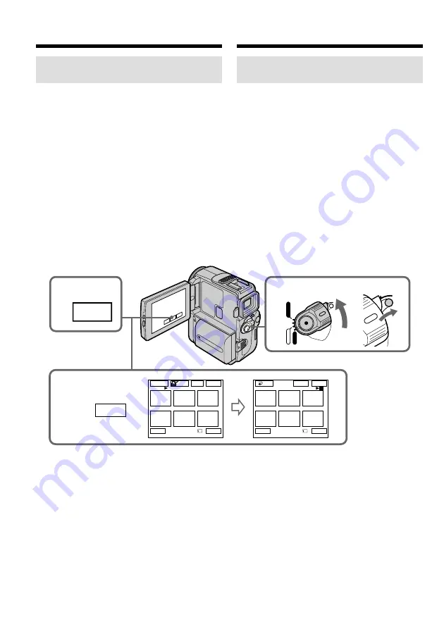 Sony Handycam DCR-PC6E Operating Instructions Manual Download Page 202