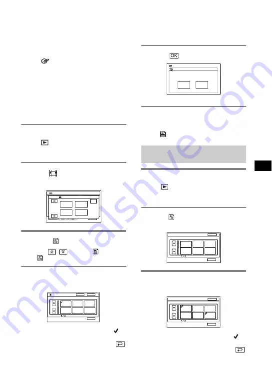 Sony Handycam DCR-SR100E Operating Manual Download Page 65